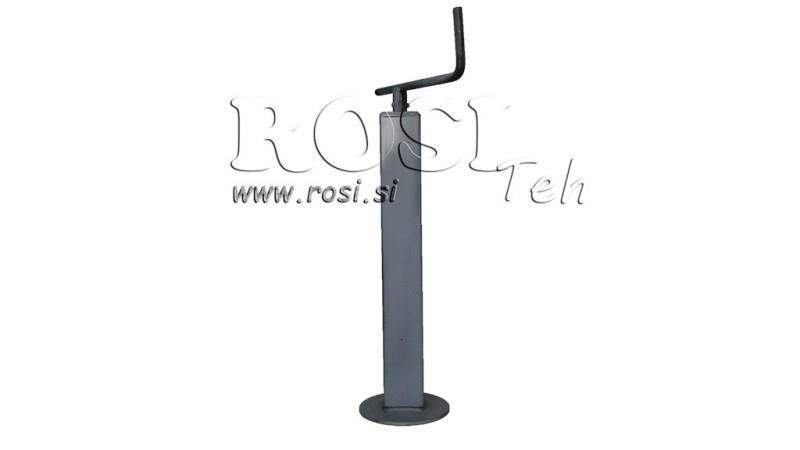 THREADED PARKING JACK FOR TRAILERS (HEIGHT 750mm - STROKE 430mm) - 1.000KG