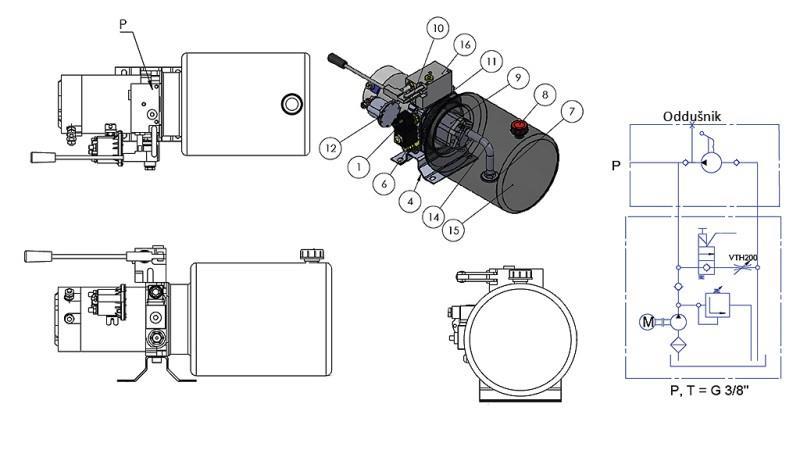 HANDPUMPE FÜR MINIAGGREGAT