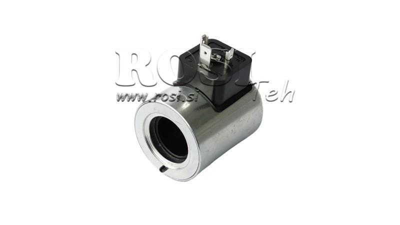 ELECTROMAGNETIC COIL 230V AC FOR VALVE CETOP 3 - fi 23,4mm-50,7mm 30W IP65