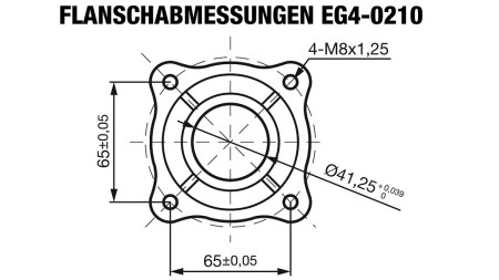 BENZIN MOTOR EG4-200cc-5,10kW-3.600 U/min-H-TP25x54.5-manueller start