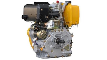 DIESELMOTOR 418cc-7,83kW-10,65HP-3.600 U/min-E-KW25.4x88-elektro start