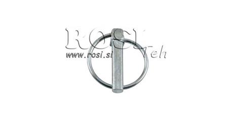 SAFETY LINCHPINS CIRCLE 10 mm (6 PCS)