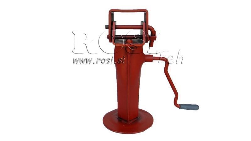THREADED PARKING JACK FOR TRAILERS - TIPPER CONNECTION 200MM - 4000KG
