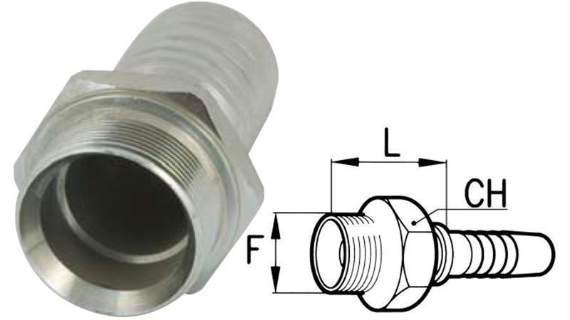 HYDRAULICKÉ SPOJENIE BSP MUŽ DN6-1/4