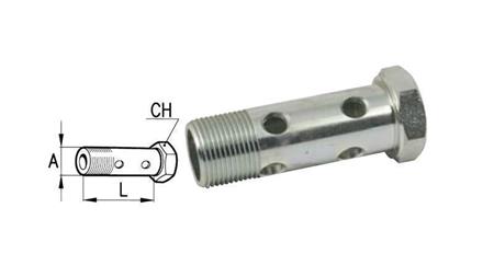 HYDRAULIK DOPPEL HOHLESCHRAUBE 1/2