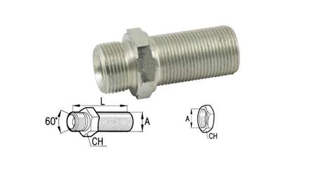 HYDRAULIK DOPPELSCHRAUBE ( BSP ) VERLÄNGERT 1/2