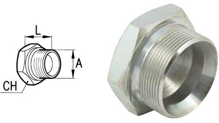 HYDRAULIKSTECKER 1/4