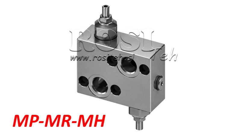HIDRAULISKAIS SPIEDIENA REGULATORS 10-180 BAR HIDRAULISKAM MOTORAM MP-MR-MH