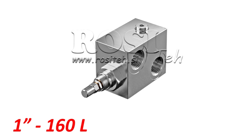 HIDRAULIKUS NYOMÁS REGULÁTOR VMPP 1' 50-400 BAR - 160lit