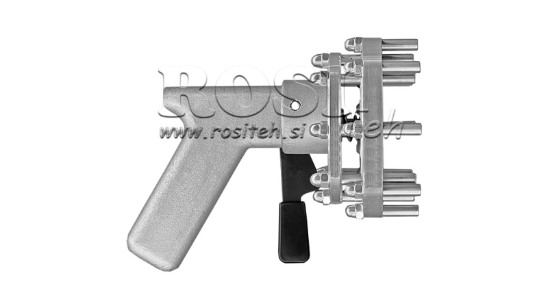 ATTREZZO PER CAMBIO RAPIDO DELLE GANASCE ERGONOMICO