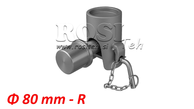 TIPCYLINDER KUGLE 14TON TIL KESON FI80 HØJRE