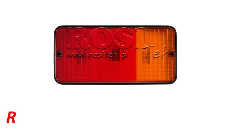 RÜCKLICHT  - RECHTECKIG RECHTS 3 POSITIONEN