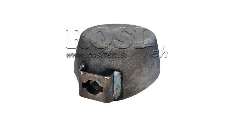 CAP DE CAMION DE DEPOZITARE fi 78 CU DOUĂ DESCHIDERI