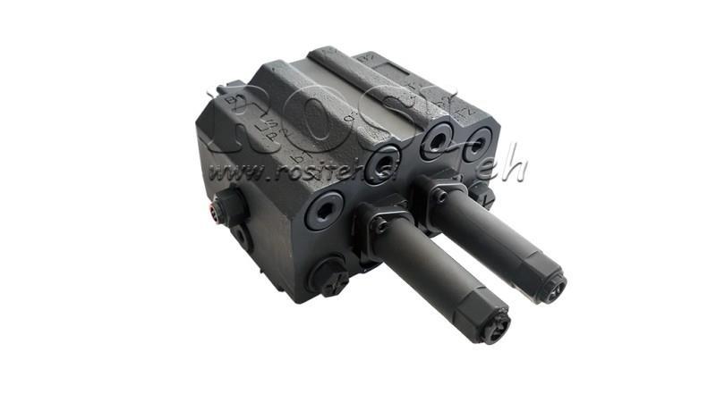 HYDRAULINEN OHJAUSVENTTIILI 2xP90 L/min KUORMANTUNNISTUS