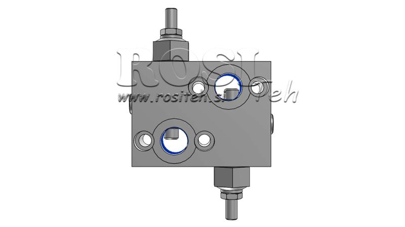 HYDRAULISK TRYKKREGULATOR 10-180 BAR FOR HYDRAULISK MOTOR MP-MR-MH