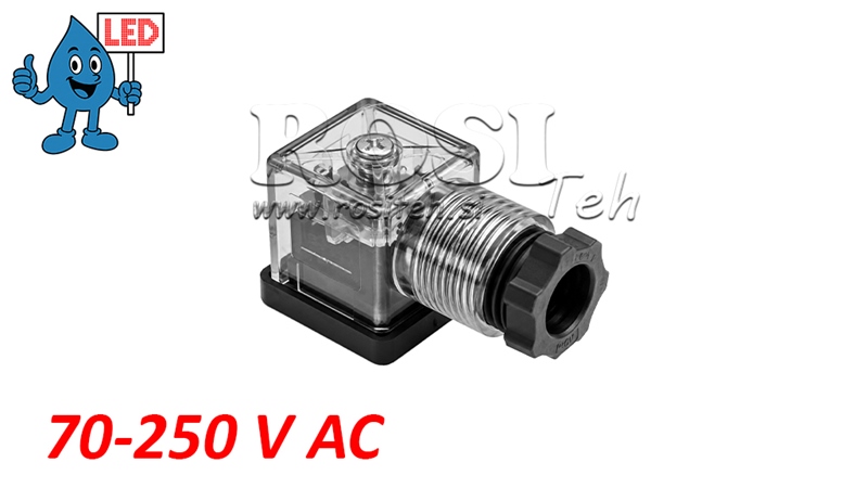 CONECTOR ELÉCTRICO LED 70-250 V CA
