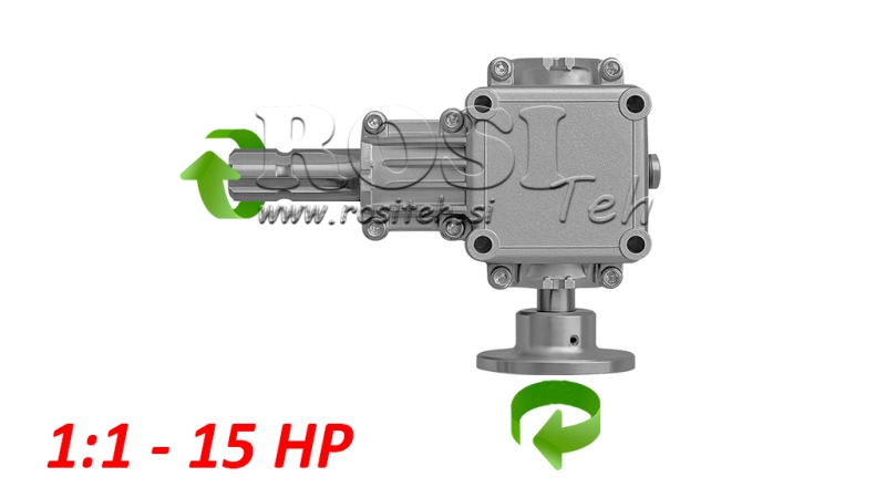CAIXA DE CÂMBIO ANGULAR PARA CIRCULAR ESQUERDA