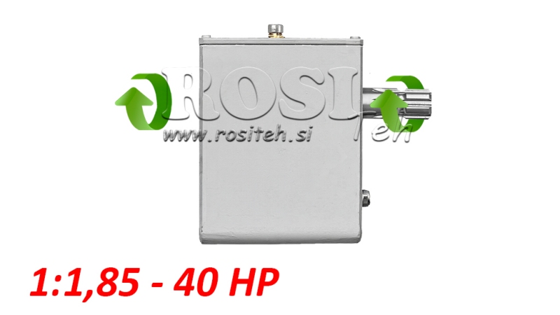 ÜBERSETZUNGSGETRIEBE FÜR TRAKTOR 1:1,85 (40PS-30kW) MUFFE-STUMMEL