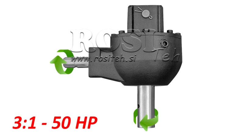 KUTNI REDUKTOR KSR50 3:1 (50HP-36,7kW)