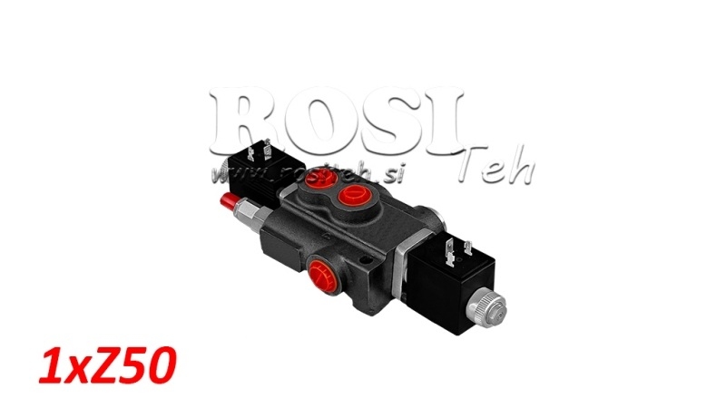 VALVOLA MONOBLOCCO ELETTROIDRAULICA 1xZ50