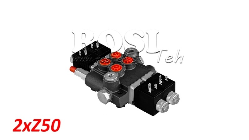 VALVOLA MONOBLOCCO ELETTROIDRAULICA 2xZ50