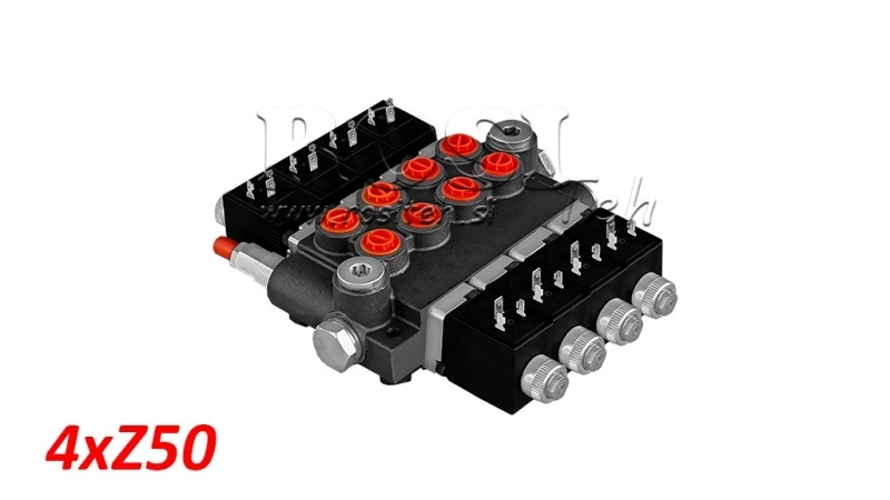 VALVOLA MONOBLOCCO ELETTROIDRAULICA 4xZ50