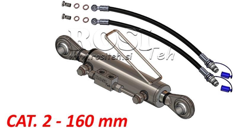 BARRE DE POUSSEE 3ÈME POINT HYDRAULIQUE STANDARD - CAT. 2 - 63/35-160 (45-95 HP) (25,4/25,4 mm)