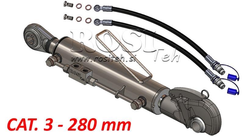 HYDRAULISCHER AUTOMATIK OBERLENKER - CAT. 3 - 80/40-280 (90-210 HP) (25,4 mm)