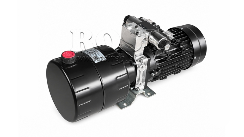 МИНИ ХИДРАВЛИЧЕН POWER-PACK 380V AC (1.5 kW) - 5.8 cc - 8.2 литра/мин - резервоар 6 литра