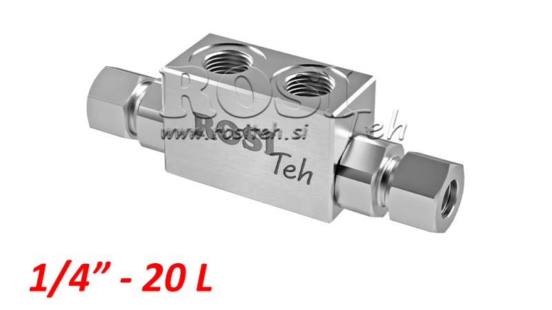 BLOK VENTIL VBPDE 1/4 - 20lit