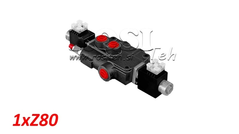 VÁLVULA MONOBLOQUE ELECTROHIDRÁULICA 1xZ80