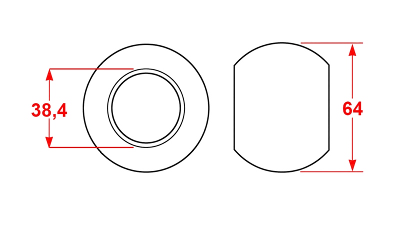 BALL FOR AUTOMATIC HOOK CAT.3 64/38.4