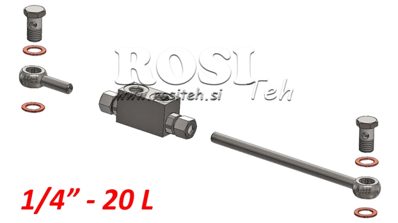 BLOK VENTIL VBPDE 1/4 - 20lit S CEVMI