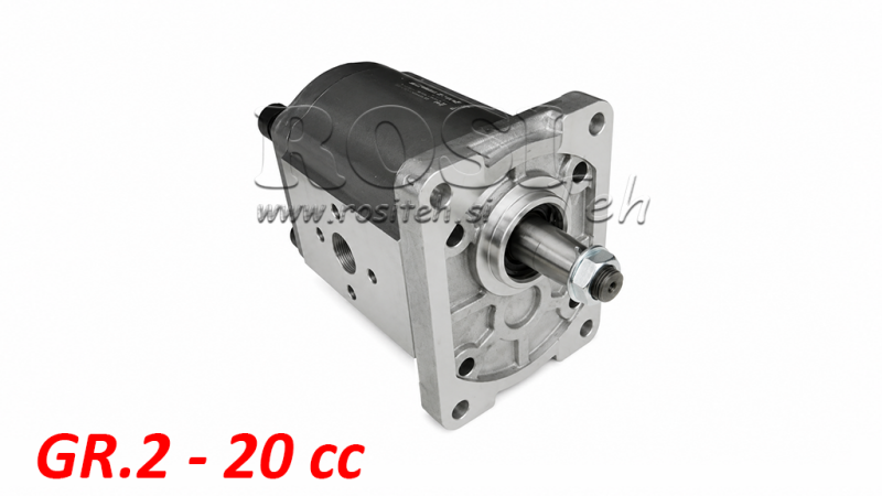 ΥΔΡΑΥΛΙΚΗ ΑΝΤΛΙΑ GR.2 20 CC ΔΕΞΙΑ - FLANGES