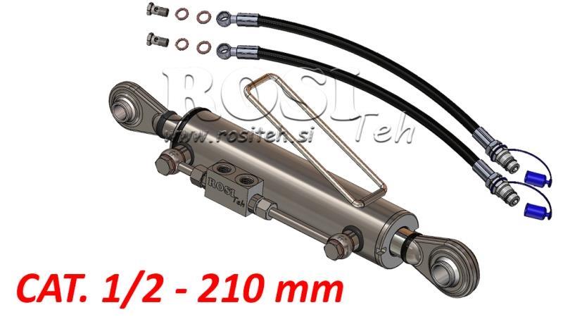 HYDRAULIC TOP LINK STANDARD - CAT. 1/2 - 63/35-210 (45-95 HP) (19,2/25,4 mm)