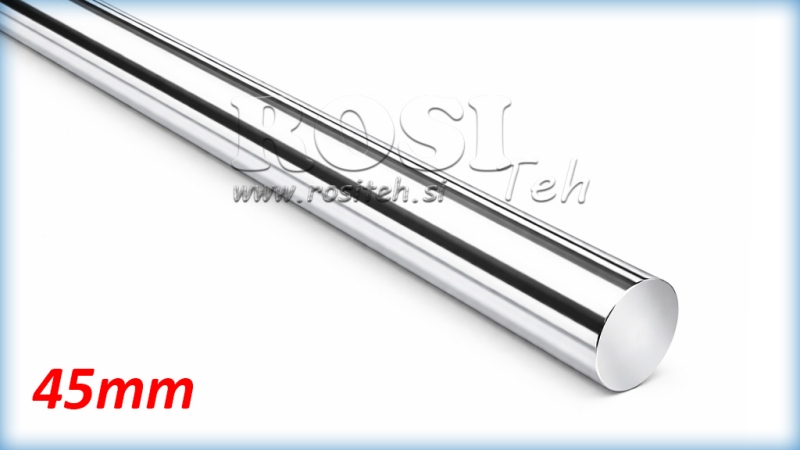 VERCHROMTE KOLBENSTANGE FÜR HYDRAULIKZYLINDER C45 - 45mm (1000mm)