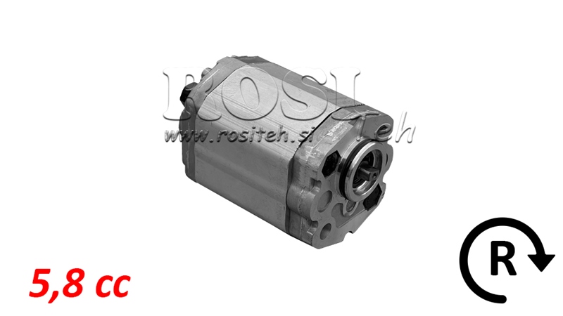HYDRAULIC PUMP 10C5.8X302 5.8 CC RIGHT