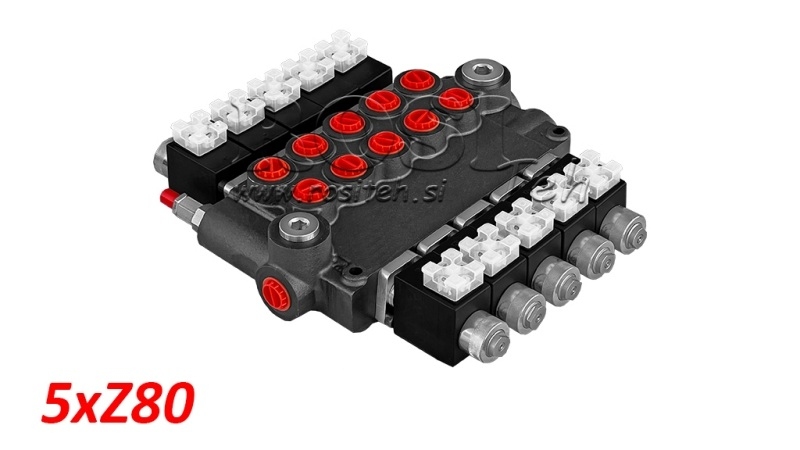 VALVOLA MONOBLOCCO ELETTROIDRAULICA 5xZ80