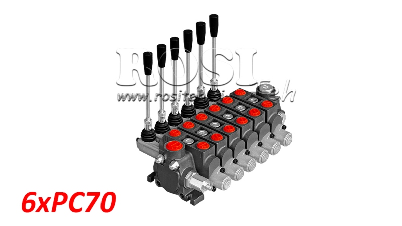 HYDRAULIKVENTIL 6xPC70