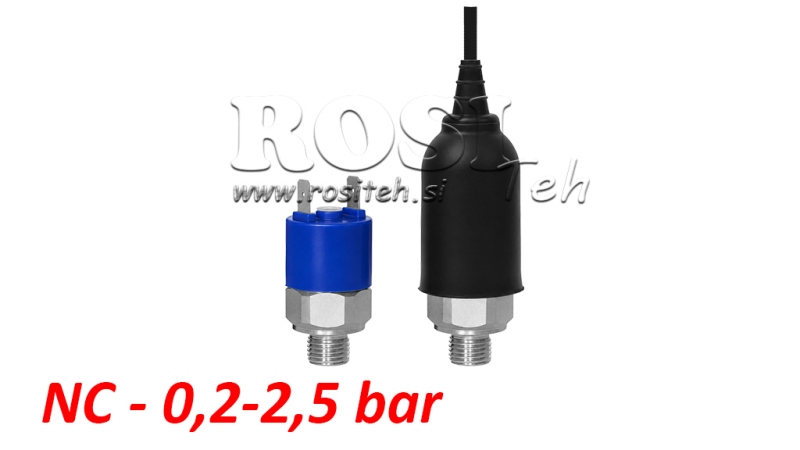 INTERRUPTOR DE PRESIÓN HIDRÁULICA K4 - NC 0.2-2.5 BAR (MÁX. 25BAR)