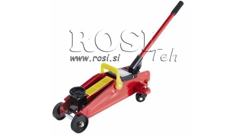 NOŽNICOVÝ HYDRAULICKÝ ZDVIHÁK NA KOLIESKACH 2 Tuny