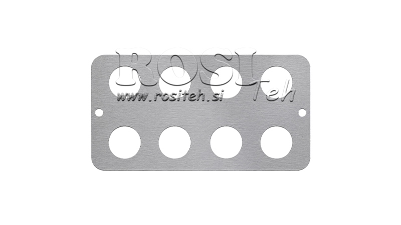 PLACA DE ALU PARA JOYSTICK ENERGO 8 AGUJEROS