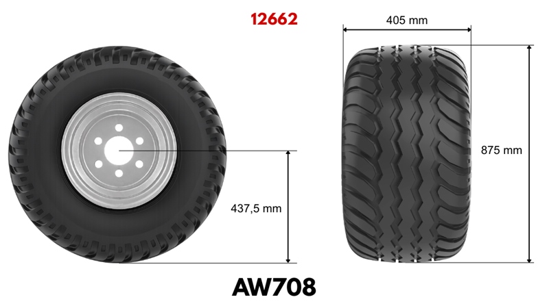 400/60-15,5 GUMI AW708 (16 PR) FELNIVEL 13,00 x 15,5