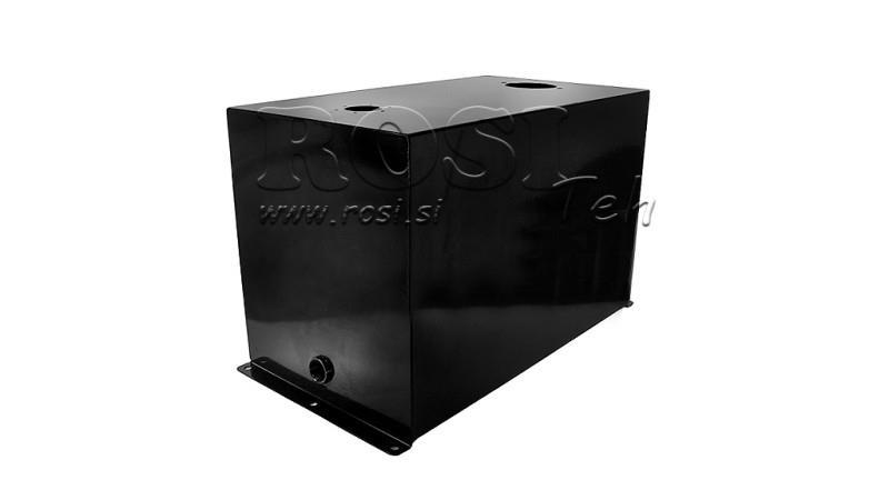 METALLI-SÄILIÖ 75 LITRAA KUBI 400x355x653mm VALMISTELU PALUU-SUODATTIMELLE