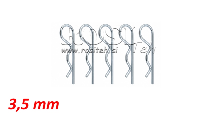 SURTIDO DE PASADORES DE SEGURIDAD Φ 3.5 MM (5PCS)
