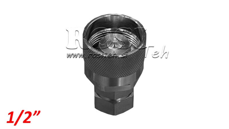 QUICK COUPLING THREADED CVV MALE 1/2