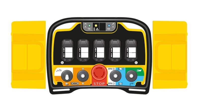 RADIOKAUKO-OHJAIN - PROPORTIONAALINEN - ZEUS2 M5 10017 Standard