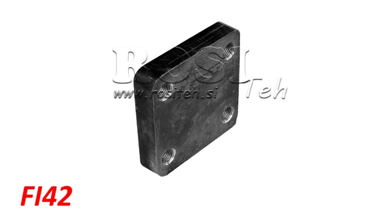 MOUNTING FLANGE FOR SWIVEL TOWING HOOK Φ42 IN HOUSING