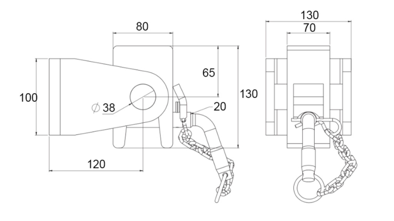 NOSILEC KIPER KESONA 80x100 - VILIČASTI - ECO