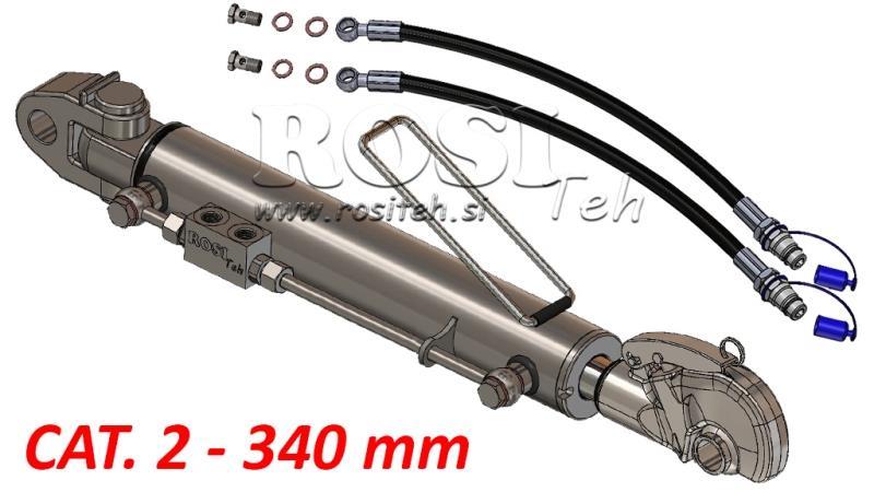 HYDRAULISCHER SPECIAL OBERLENKER - CAT. 2 - 63/35-340 (45-95 HP) (25,4 mm)